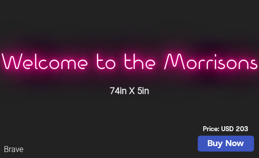 CUSTOM NEON SIGN FOR Empollock1024