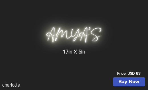 CUSTOM NEON SIGN FOR Aldensking