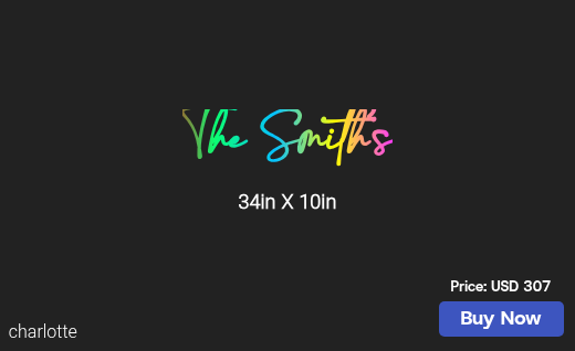 CUSTOM NEON SIGN FOR Thep3events