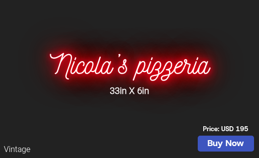 CUSTOM NEON SIGN FOR Ndicio