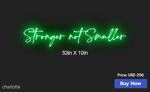 CUSTOM NEON SIGN FOR Etharp7