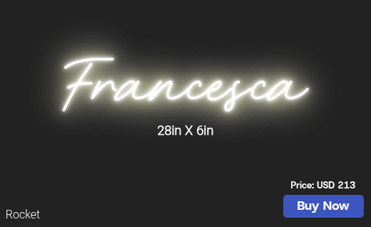 CUSTOM NEON SIGN FOR Deannepuryear