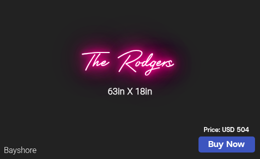 CUSTOM NEON SIGN FOR Drodge11