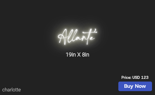 CUSTOM NEON SIGN FOR Tokens Puzzle 1y