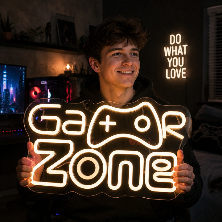PlayStation Controller Neon Sign