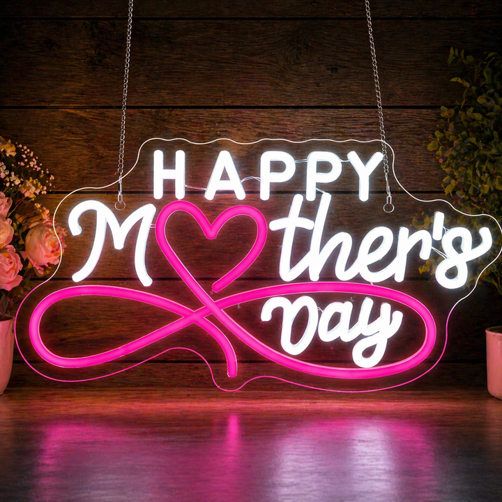 Happy Mother's Day Neon Sign